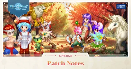 Wonderland M เกม MMORPG สุดคลาสสิก ชวนทุกท่านมาสัมผัสบรรยากาศฤดูใบไม้ร่วงอันอบอุ่น