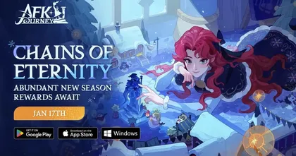 AFK Journey ปล่อยเทรลเลอร์ซีซั่นใหม่ "โซ่แห่งนิรันดร์" (Chains of Eternity) อัปเดต 17 มกราคม 2025 นี้