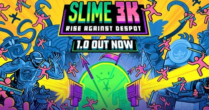 Slime 3K: Rise Against Despot เกมแนว Roguelite deckbuilder เปิดวางจำหน่ายให้สวมบทเป็นสไลม์และออกท้าทาย AI ผู้สร้างแล้วบนมือถือ