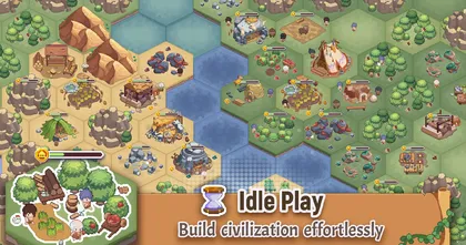 Pixel Civilization เกมแนว casual idle simulation ที่จะพาไปสร้างและนำพาอารยธรรมของเราสู่ความรุ่งโรจน์บนมือถือ