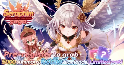 Seraphim Saga: Idle RPG เปิดให้ลงทะเบียนเตรียมออกต่อสู้ไปกับ Seraphim เพื่อกอบกู้อาณาจักรสวรรค์แล้วบนมือถือทั้งสองระบบ