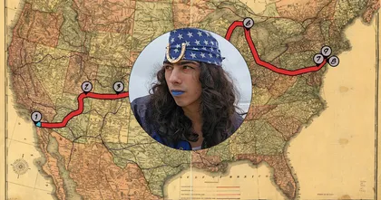 ยูทูปเบอร์ล้านซับ ขอเดินทางข้ามอเมริกาตามรอย Steel Ball Run!