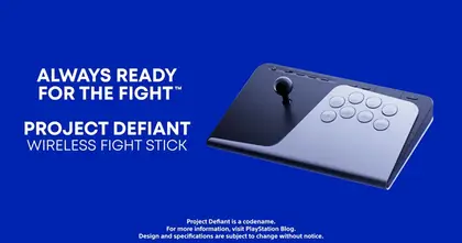 "Project Defiant" จอยโยกอาเขตไร้สายสำหรับ PS5 และ PC ตัวแรกที่ถูกออกแบบโดย Sony