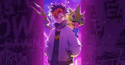 DIGIMON BEATBREAK เผยโฉมตัวเอกและดิจิมอนตุ๊กแก(?) แบบชัดๆ