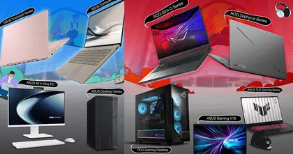ASUS และ ROG จัดเต็มโปรโมชันกลางปี สินค้าโน้ตบุ๊ก AI PC และเกมมิ่งโน้ตบุ๊กซีรีส์ใหม่ครบทุกไลน์อัป ที่เดียว ในงาน Commart Unlimit