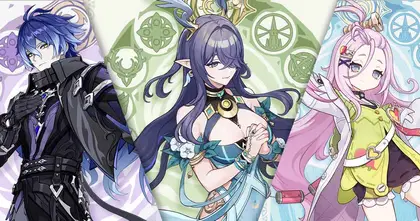 Genshin Impact เผยโฉมตัวละครใหม่ Lauma - เพลงสดุดีจันทรานิรันดร์, Aino กลไกมหัศจรรย์กรุ๊งกริ๊ง และ Flins - ประทีปลวงเร้นเงา ออกมาให้รับชมแล้ว!