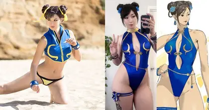 รวมผลงานคอสเพลย์ Chun-Li สุดเซ็กซี่จากเกม Street Fighter 6