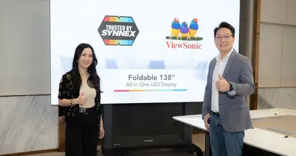 Synnex ผนึก ViewSonic เปิดตัวจอ LED All-in-One พับได้รุ่นใหม่ LDS138-151 รุกตลาดคอนซูเมอร์และองค์กร มอบประสบการณ์จอใหญ่ไร้รอยต่อ