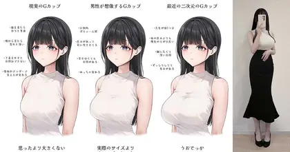 เมื่อนักวาดสาวแชร์ภาพเปรียบเทียบขนาด "คัพ G" ของจริงและอุดมคติ จนสาว ๆ แห่เมนต์เห็นด้วย!