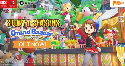 Story of Seasons Grand Bazaar เกมจำลองชีวิตอันแสนอบอุ่น วางจำหน่ายแล้ว
