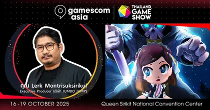 Jumbo Jumps ทีมพัฒนาเกมไทยส่งโปรดิวเซอร์คนเก่งร่วมบรรยายในงาน Gamescom Asia x Thailand Game Show
