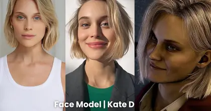 Kate Delic นางแบบสาวเผยว่าเธอเป็นต้นแบบใบหน้าของ Alyssa Ashcroft แม่ของ Grace ใน Resident Evil Requiem
