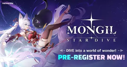 MONGIL: STAR DIVE จากค่ายเน็ตมาร์เบิ้ล เปิดลงทะเบียนล่วงหน้าทั่วโลกแล้ววันนี้ !