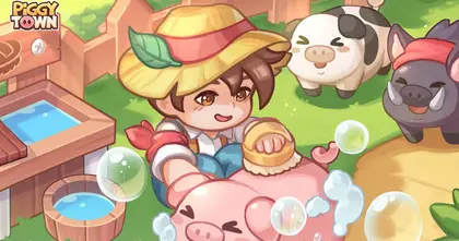 Piggy Town พร้อมเปิดให้มาเป็นเจ้าของสุดยอดฟาร์มหมูในโลกแฟนตาซีแล้วบนมือถือสโตร์ไทย!