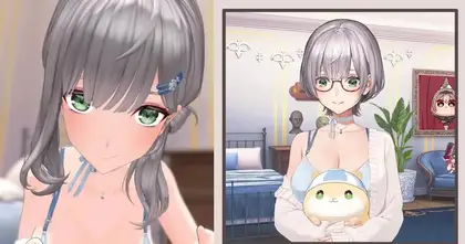 วีทูบเบอร์ Shirogane Noel ทำ VRChat ไฟลุก! จัดไลฟ์ ASMR สุดวาบหวิวในชุดอยู่บ้านจนเป็นไวรัล
