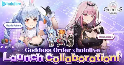 Kakao Games ผนึกกำลัง VTuber Group ชื่อดัง Hololive Production และ “Hebi” ก่อนเปิดตัว “Goddess Order” ทั่วโลก