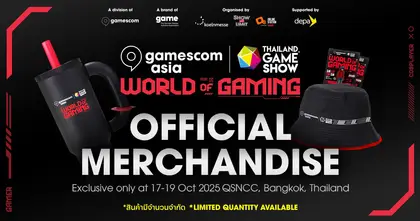 เปิด Official Merchandise งาน gamescom asia x Thailand Game Show ! ขนสินค้าพิเศษสุดเท่มาให้เลือกกันเพียบ!