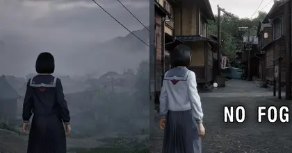 Silent Hill f กลายเป็นเกมเดินเล่นชิล ๆ เมื่อใช้ No Fog ม็อดลบหมอกออกไป!