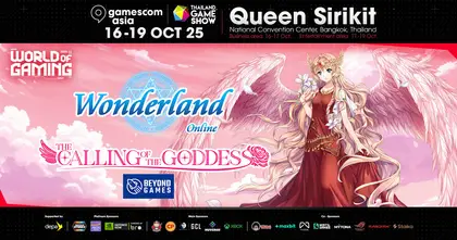 Beyond Games ขอนำพา Wonderland Online Classic 2D MMORPG ไปแจกไอเทมเพื่อน ๆ ฟรีในงาน gamescom asia x Thailand Game Show