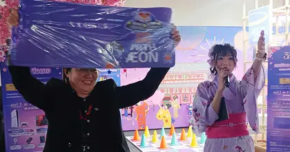 แวะบูธ AEON มีบัตรร่วมกิจกรรมรับของฟรี ไม่มีก็สมัครได้เลยที่บูธในงาน gamescom asia x Thailand Game Show 2025
