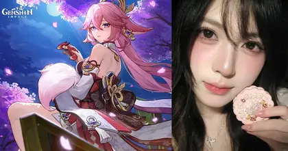 หญิงสาวคอสเป็นตัวละครในเกม Genshin Impact เพื่อเป็นกำลังใจให้สามี ก่อนที่เขาจะเข้ารับการเกณฑ์ทหาร
