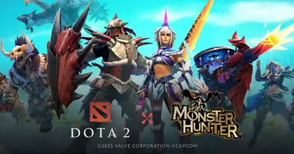 Dota 2 ประกาศคอลแลปส์ใหญ่ Monster Hunter ขน 6 ชุดเกราะฮีโร่ แถม Palico-Poogie เริ่มล่าได้เลยวันนี้!