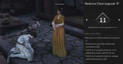 [ไกด์เกม] Where Winds Meet Healing Potions ว่าด้วยเรื่องขวดยา และการอัปเกรด