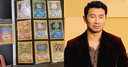 Simu Liu นักแสดงเข้าของบทชางชีโพสต์สตอรี่เผยซื้อการ์ดโปเกม่อนครบเซ็ตเติมเต็มวัยเด็กที่ถูกแม่ฉีกทิ้ง