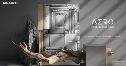 X870E AERO X3D WOOD นิยามใหม่ของเมนบอร์ด เมื่อพื้นผิวจากธรรมชาติเผยเสน่ห์แห่งความสง่างามเหนือกาลเวลา