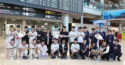 ไทยแชมป์ 3 ปีซ้อน! Garena RoV ต้อนรับคณะนักกีฬาอีสปอร์ตไทย หลัง “Full Sense” คว้าแชมป์ RoV นานาชาติ “AIC 2025”