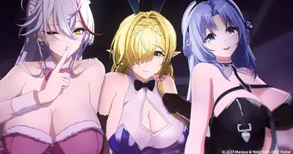 Azur Lane ปล่อยคลิปใหม่ "คาเฟ่ยามค่ำคืน" ที่เต็มไปด้วย "สาวกระต่าย"