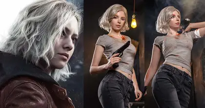 PeachMilky คอสเพลย์เป็น Grace Ashcroft ต้อนรับการวางจำหน่ายเกม Resident Evil Requiem