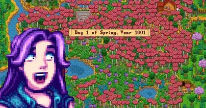นอนหลับพันปี ตื่นมาอีกทีก็เจอแต่เห็ดไปซะแล้ว!? เมื่อผู้เล่น Stardew Valley ปิ๊งไอเดียนอนยาว 1,000 ปี แต่พอตื่นมาเท่านั้นแหละ...