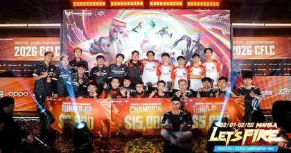 Evolution Team (EVO) ครองบัลลังก์ คว้าแชมป์สมัยแรก ในศึก CrossFire: Legends Championship เอเชียตะวันออกเฉียงใต้