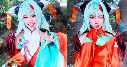 น้องพั้นรักแมว แจกความสดใสด้วยการคอสเป็น Dyadia ตัวละครใหม่ใน RoV