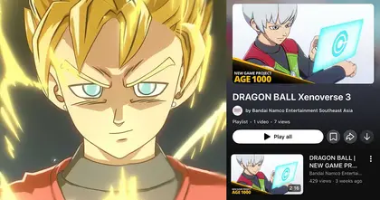 Bandai Namco เผลอมือลั่นเผย Project AGE 1000 คือเกม Dragon Ball Xenoverse 3