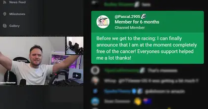 สตรีมเมอร์ GT มอบของขวัญให้ผู้ชมที่ป่วยเป็นมะเร็งกลางไลฟ์