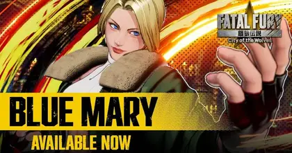 Blue Mary เจ้าหน้าที่พิเศษของ South Town เปิดให้เล่นแล้วในเกม City of the Wolves ในฐานะส่วนหนึ่งของซีซันที่สอง!