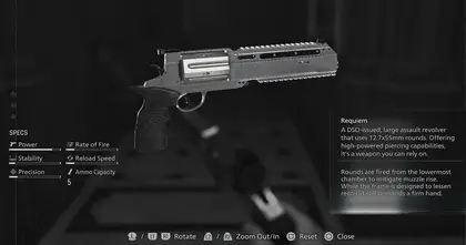 ชาวเน็ตพบบั๊ก RE Requiem ที่ทำให้ยิงปืน Requiem แบบยืมกระสุนจากปืนอื่นได้