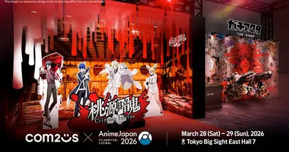 Com2uS บุก AnimeJapan 2026! เปิดตัวเกมใหม่ TOUGEN ANKI และ GACHIAKUTA