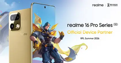 realme ลุยสนามโปรลีกในฐานะ Official Device Partner! ปลดล็อกความเดือด RoV Pro League 2026 Summer รอบชิงฯ พร้อมสัมผัส realme 16 Pro Series 5G ตัวแรง