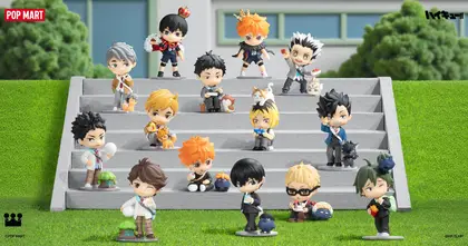 POP MART x Haikyuu!! เตรียมชวนแฟน ๆ มาจุ่มความน่ารักกับฟิกเกอร์ซีรีส์ Haikyuu!! Off-Court Vibes Figure Blind Box