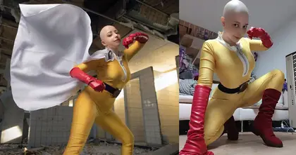 เลเยอร์สาวเป็นมะเร็งคอสเป็น Saitama จาก One Punch Man จนกลายเป็นแรงบันดาลใจให้กับแฟนอนิเมะทั่วโลก