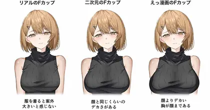 ยอมไม่ได้! สาว ๆ แห่โพสต์รูปอวดหน้าอก "F คัพ" ของจริง ตอกหน้าภาพวาดที่เคลมว่าไซส์จริงไม่เบิ้ม