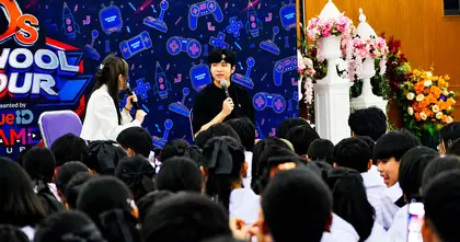 OS School Tour Presented by TrueID Game Hub จุดไฟความมันส์ ยกทัพอินฟลูเอนเซอร์บุกโรงเรียน