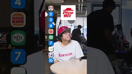 จัดอันดับร้านฟาสต์ฟู้ดในดวงใจ