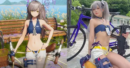 พาชมผลงานคอสเพลย์เยอร์สาวชาวญี่ปุ่น แปลงโฉมเป็น Leva จากเกม Girls' Frontline 2: Exilium