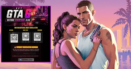 เตือนภัย! มิจฉาชีพสร้างเว็บไซต์ปลอมหลอกขายสิทธิ์เข้าเล่นเกม GTA 6 ล่วงหน้า