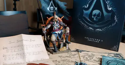 แกะกล่องสมบัติ Assassin's Creed Black Flag Resynced Collector Edition แบกกลับมาจากสิงคโปร์