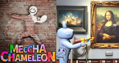 Scribble Hunt เกมเลียนแบบ Meccha Chameleon โผล่วางขายบน Steam เฉย!